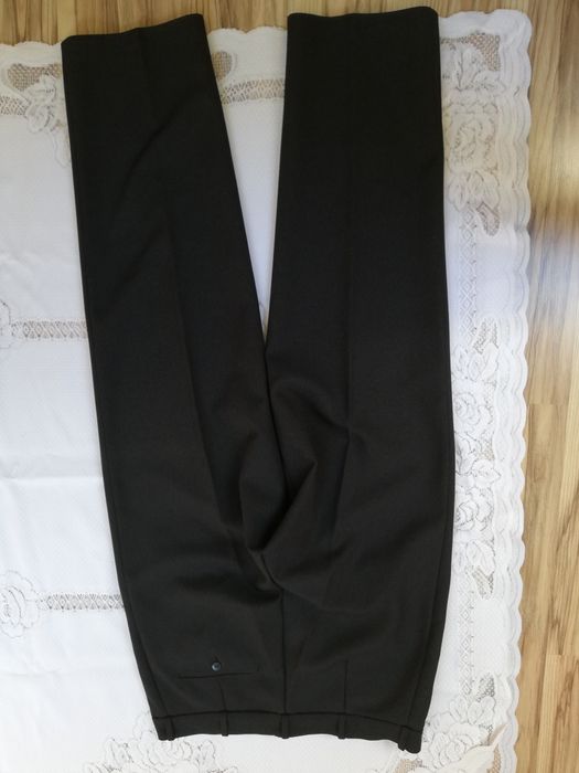 Spodnie męskie garniturowe XL