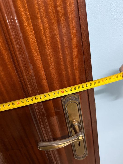 Porta madeira maciça