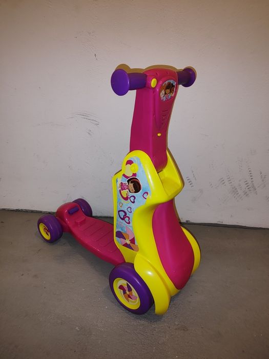 Odpychacz Hulajnoga 2w1 Little People Fisher Price