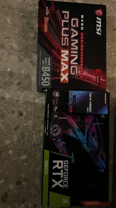 Komputer do grania  AMD Ryzen/ RTX 3060 TI AURUS MASTER 8 GB / 20 GB RAM-3200Mhz/ 512 GB SSD-M2/Windows 11 Home