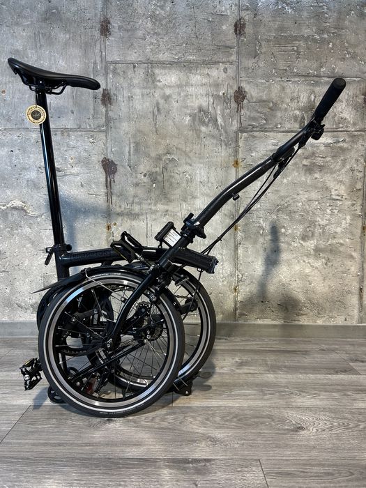 Rower Brompton P-line Urban M4L Midnight Black