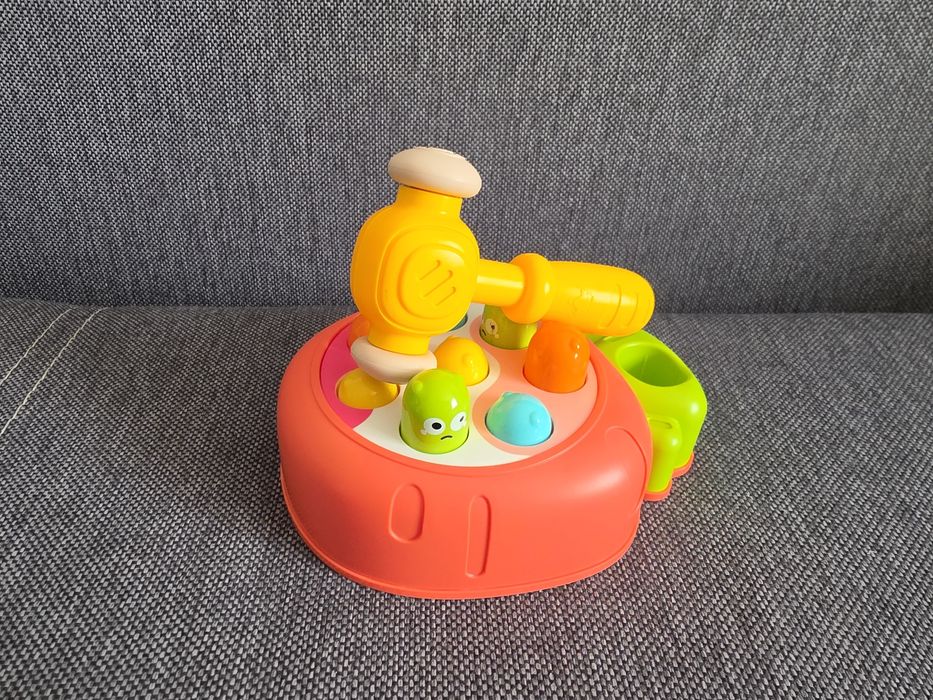 Розвиваюча іграшка-стукалка Baby Team Веселе полювання, стукалка з молоточком