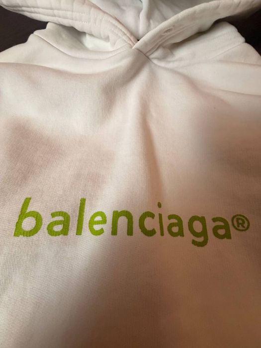 balenciaga logo hoodie