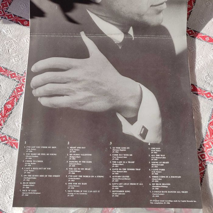 2 discos vinil - Frank Sinatra - Collection - Capitol - duplo