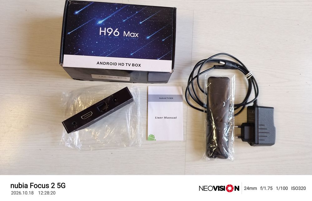Box Android TV 4K H96 Max