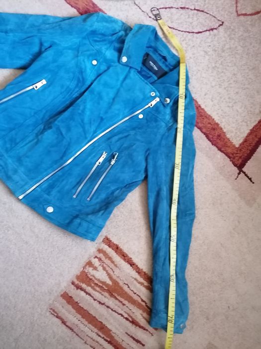 Kurtka vero moda zamsz e skora