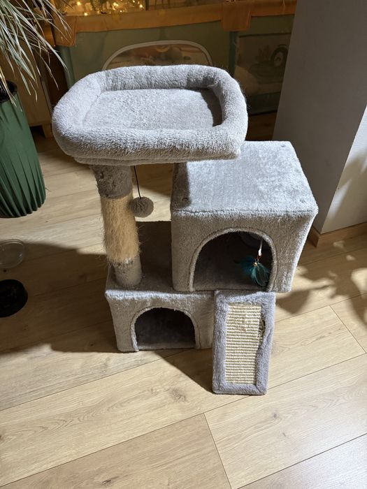 Drapak dla kota szary