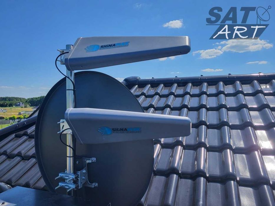 Montaż Serwis Anteny satelitarne naziemne / CANAL+/ Internet/ Starlink