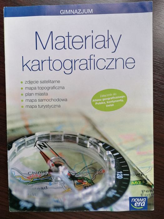 Atlas Geograficzny Polska, kontynent, świat; gimnazjum; nowa era