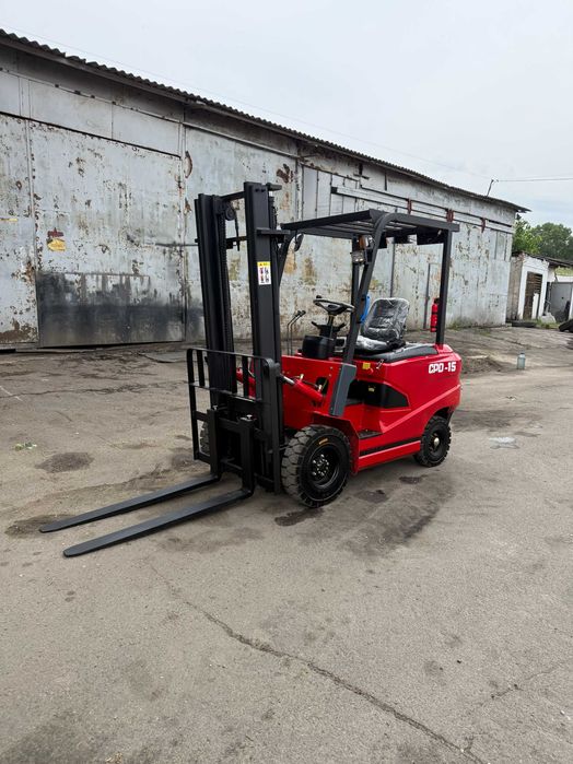 Новий електричний вилковий навантажувач CAPTOK CPD15, 1.5т, 60V/375Ah, зарядка від 220V, 2026 рік