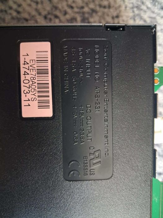 Części do PS3 FAT CECHG04 Obudowa Chłodzenie Moduł Bluetooth WiFi