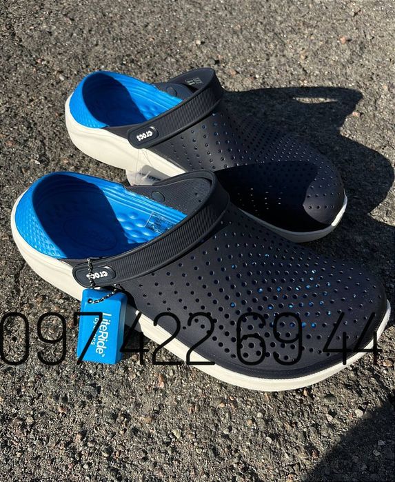 Чоловічі сабо Крокс Crocs LiteRide Clog Navy/Pepper Crocs LiteRide