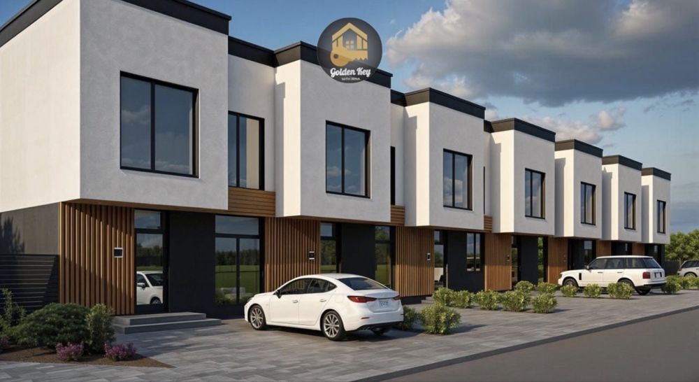 Продам Таунхауси 115м2 + Сонячні Панелі  6квт+4 кімнати,КМ Скайпарк