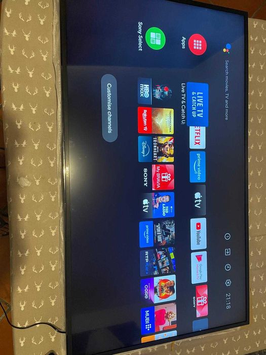 Sony Bravia 55 inch Sistema Android em bom estado