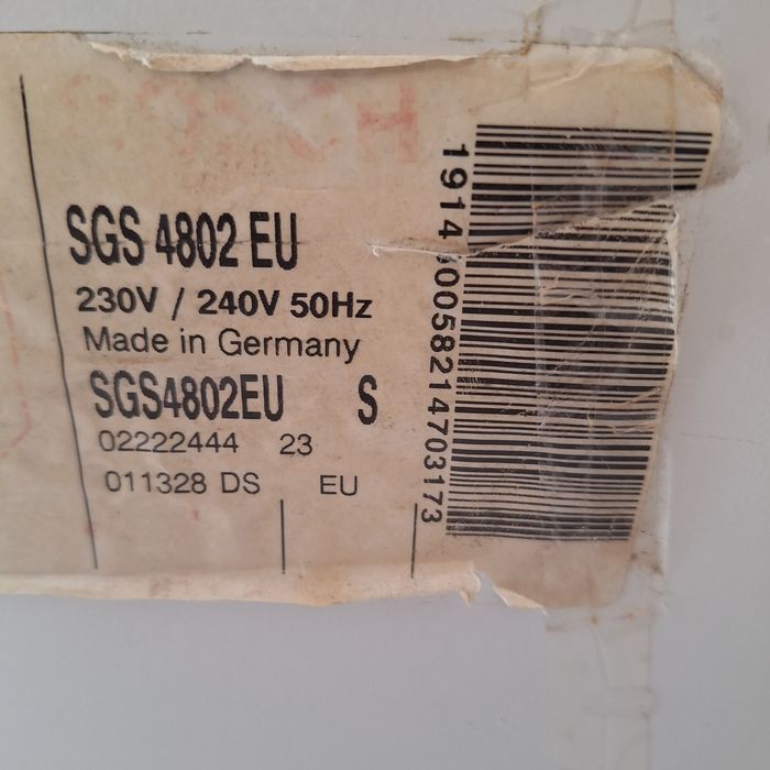 Maq de Lavar  Loica Bosch SGS 4802