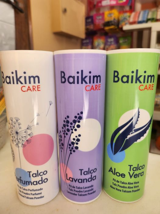 Pó talco perfumados