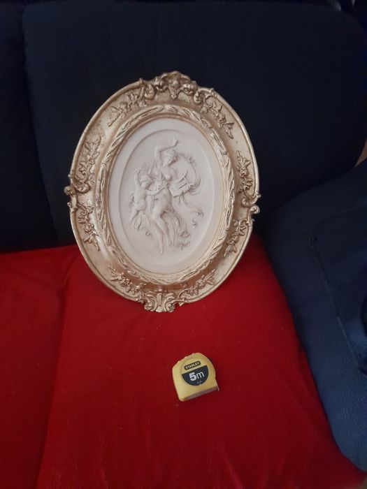 Quadro em gesso para sala