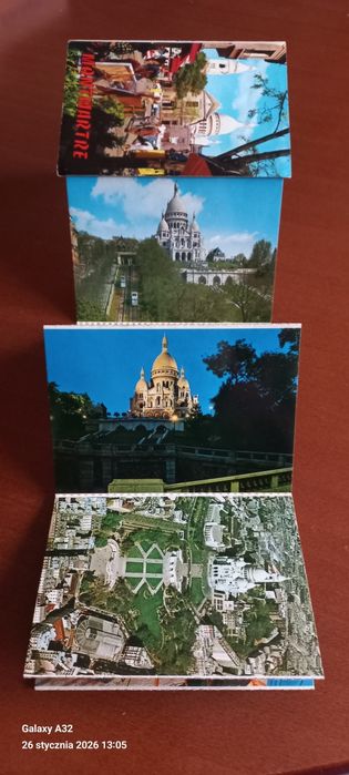 Książeczka harmonijka Montmartre