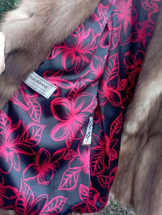 Шуба соболь канадский не норка большой размер