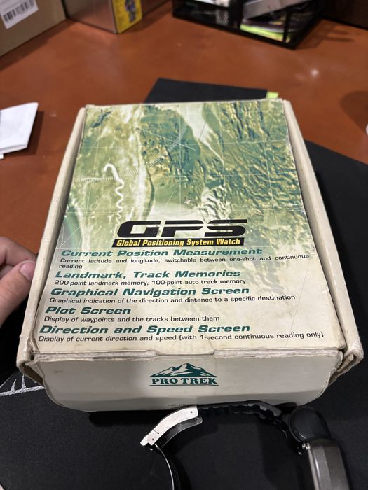 Relógio Casio PRT-1 GPS