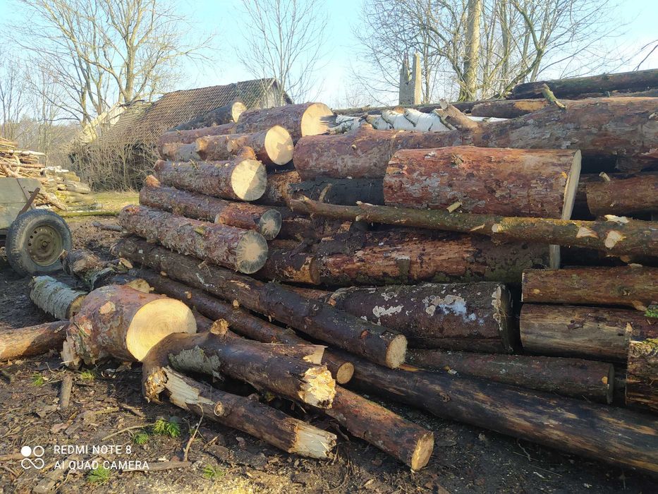 Sprzedam drewno opałowe Sosna.