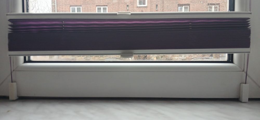 Rolety plisy używane