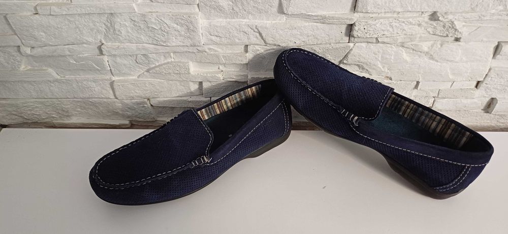 Mokasyny SIOUX roz.42 (8G) wkł.27,5 cm.