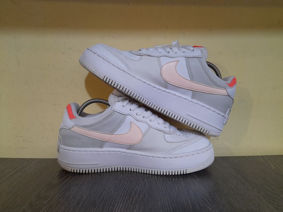 Жіночі шкіряні кросівки Nike Air Force 1 Shadow оригінал