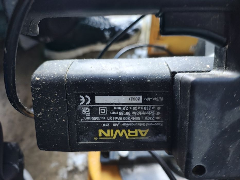 Piła tarczowa ARWIN AW 210