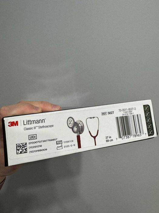 Стетоскоп 3M™ Littmann Classic III 3 | 5627 | НОВИЙ