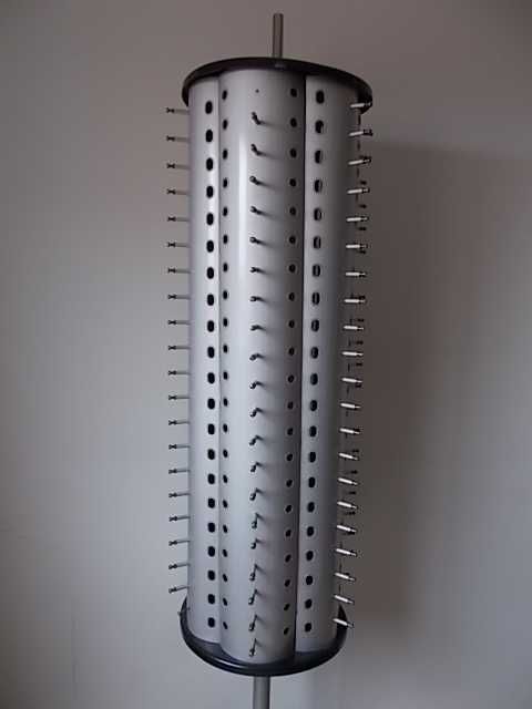 Expositor Giratório Chão Rodas Óculos Óptica Sol 126p Rotativo Suporte