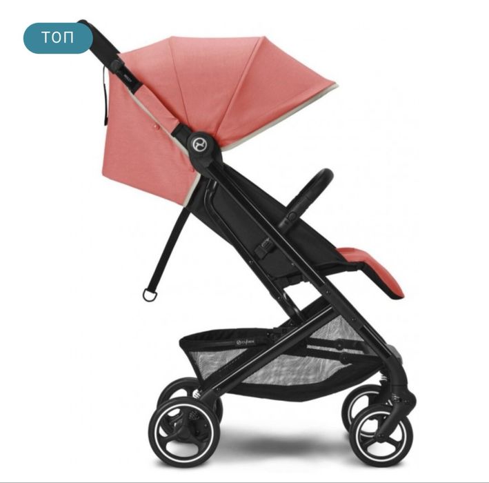 Прогулянкова коляска Cybex Beezy hibiscus red
