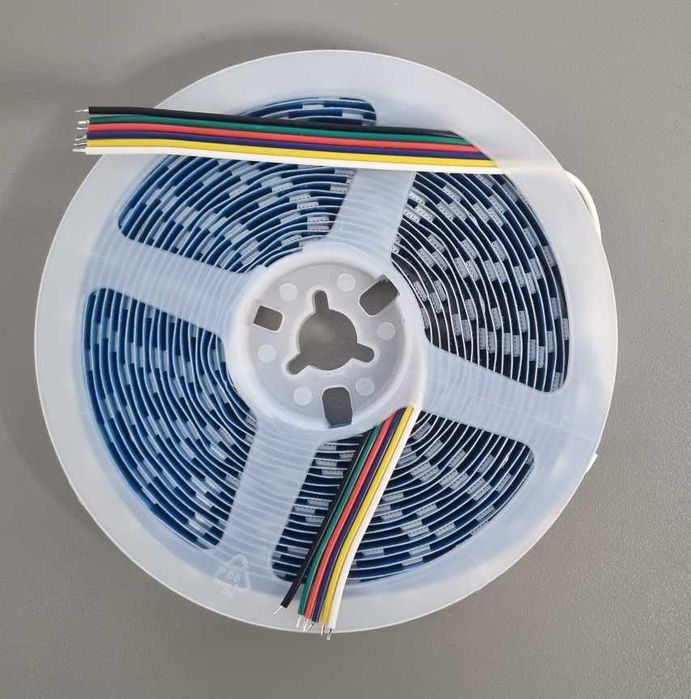 Taśma LED PREMIUM 5w1 RGB+CCT SMD5050 12V rolka 5m RGBCCT. OKAZJA!