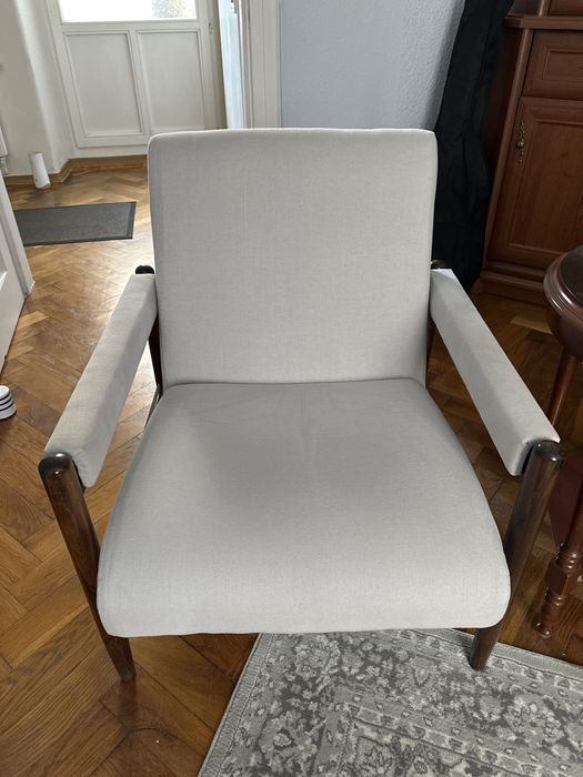 Fotele vintage art deco prl