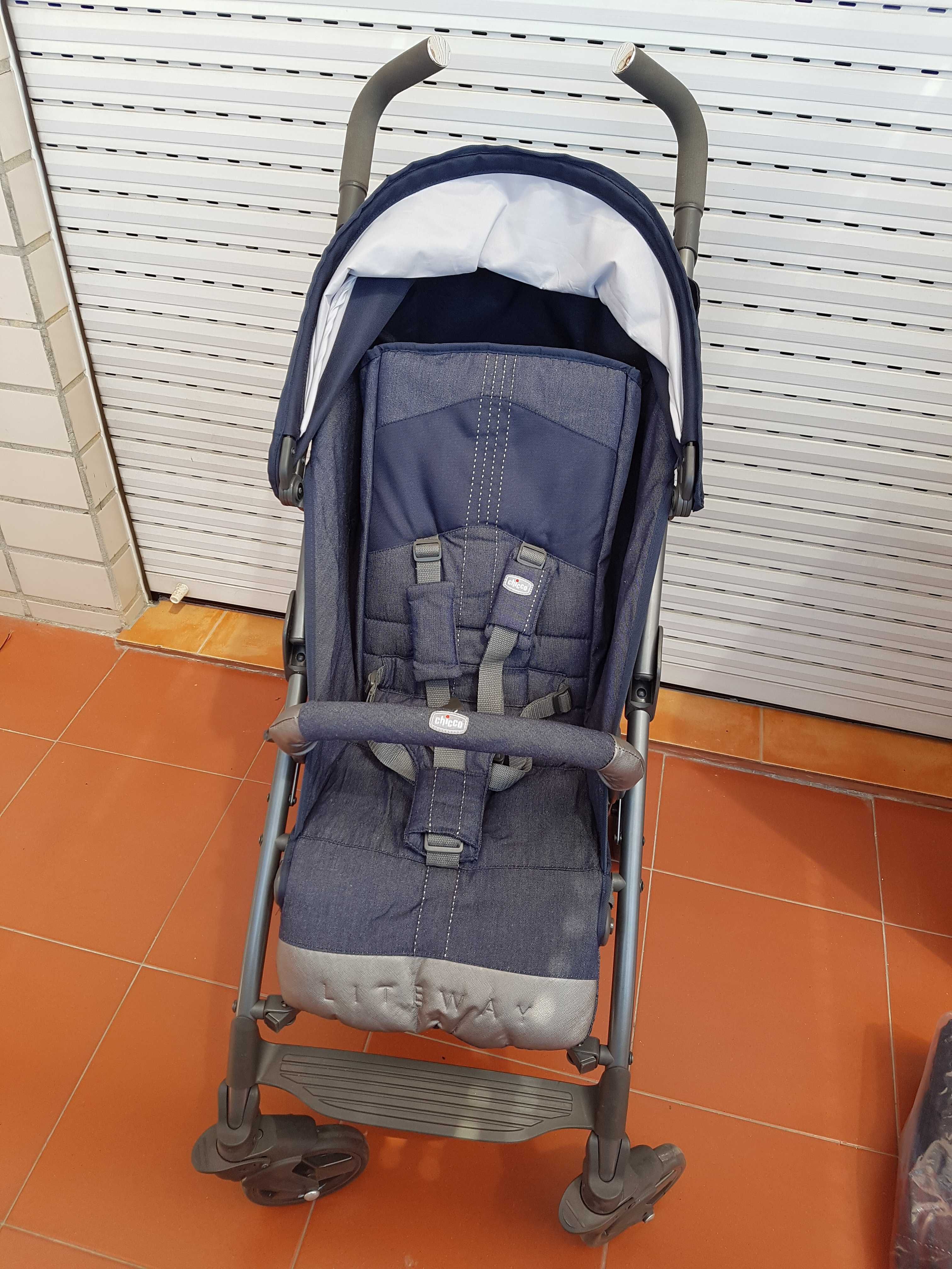 Carrinho Chicco LiteWay Denim Bonfim OLX.pt