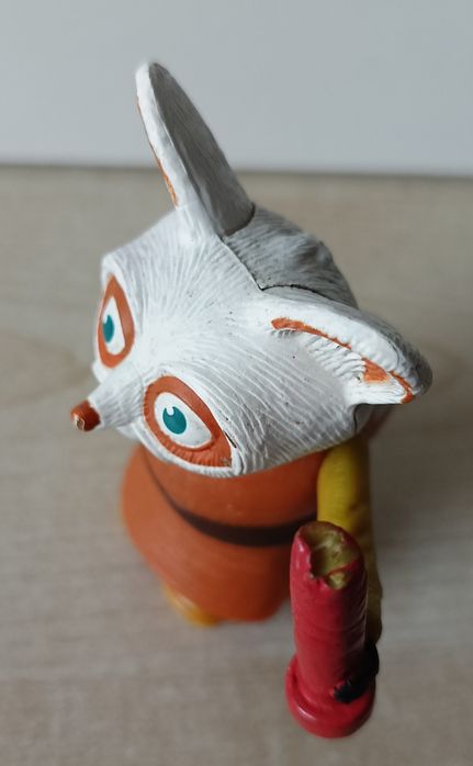 Kung Fu Panda Mistrz Shifu figurka nakręcana chodzi McD's 2008r 8,5cm