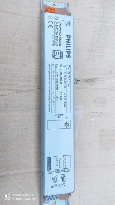 Statecznik świetlówki Philips, zostalo 9 szt