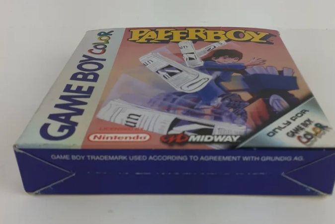 Paperboy game boy color