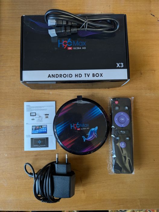 Smart TV Box, Смарт приставка, Android TV Box H96 Max 4Gb/ 32Gb