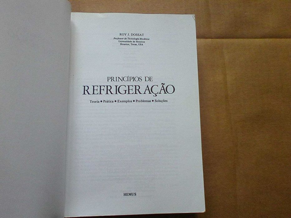 Princípios de Refrigeração