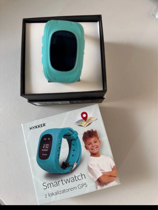 Smartwatch Hykker z GPS dla Dzieci – Lokalizator, Telefon, SOS!