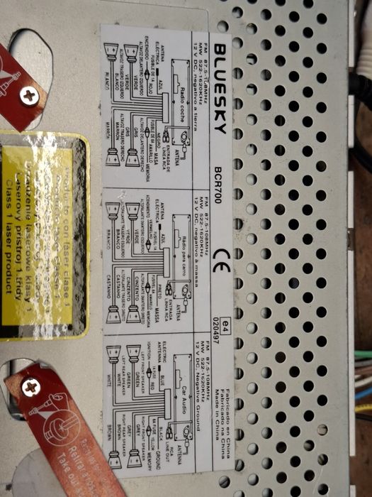 Rádio Bluesky com cd