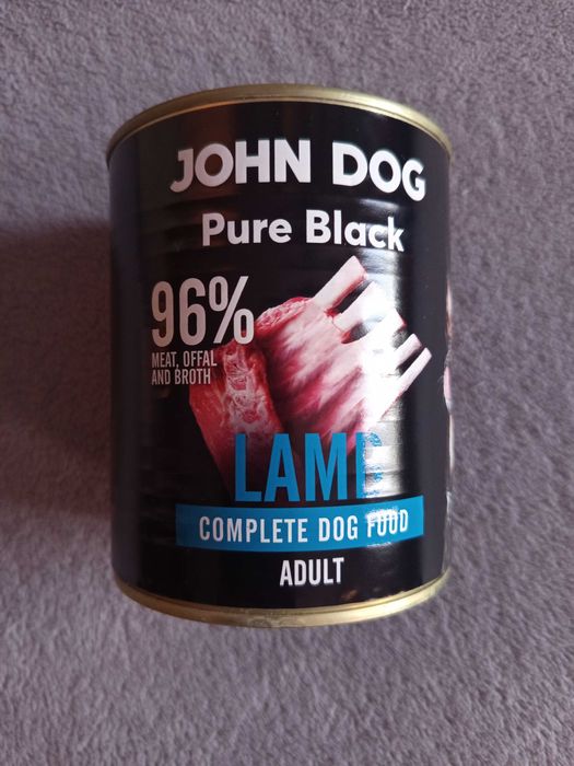 Karma dla psa John Dog Jagnięcina Lamb 800 g