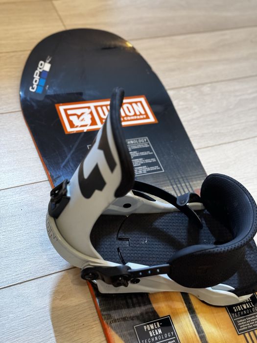 Сноубурд Flow Rush + крепи Union force