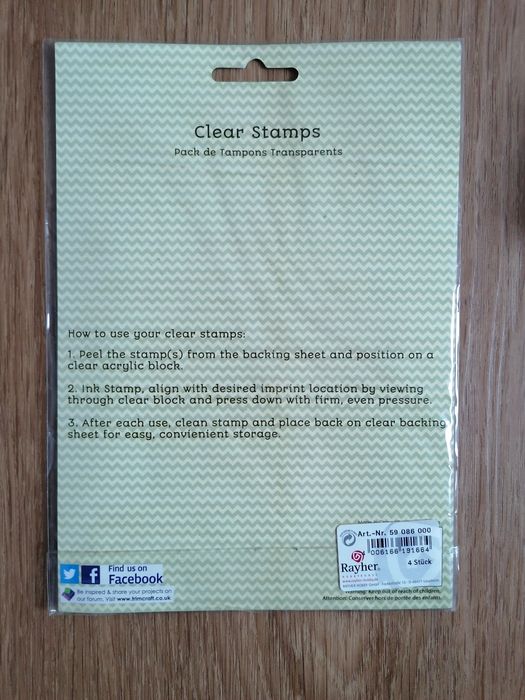 Carimbos para scrapbooking