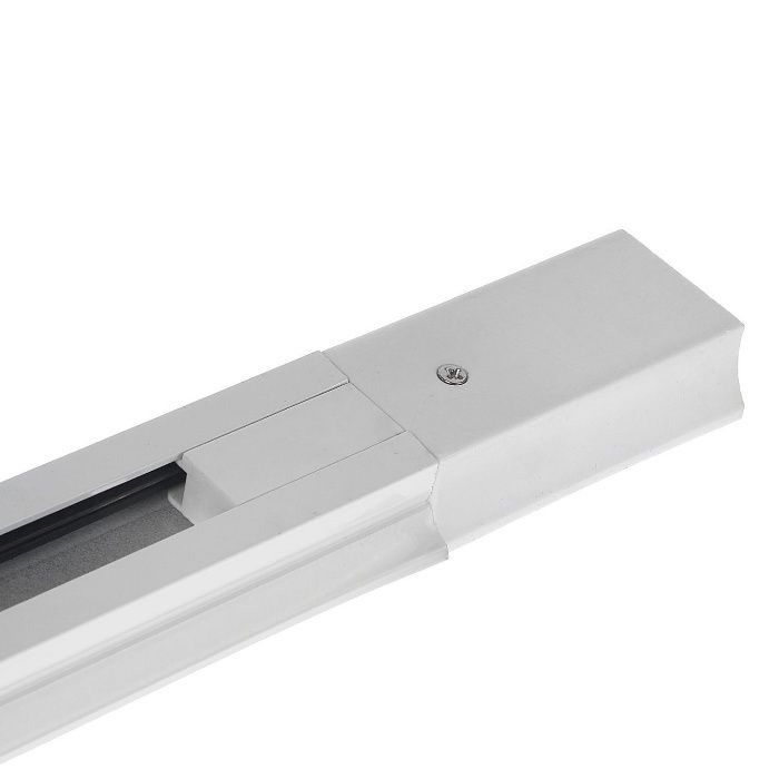 Шинопровід (шина, трек) для трекових LED світильників алюмінієвий 1-2м