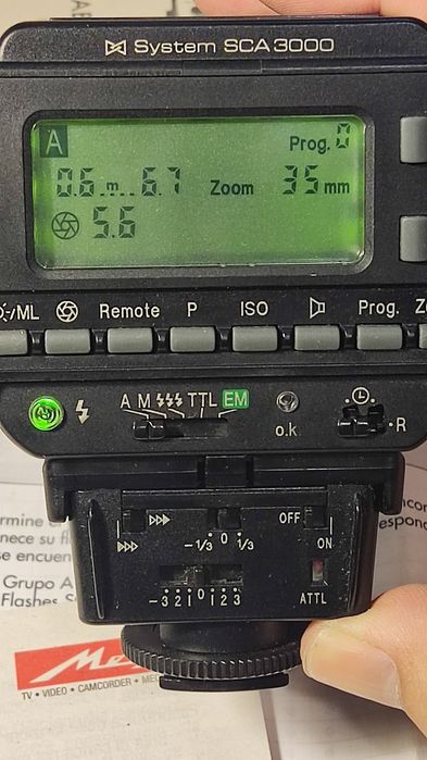 Flash Metz 40 MZ-3 sistema SCA como novo