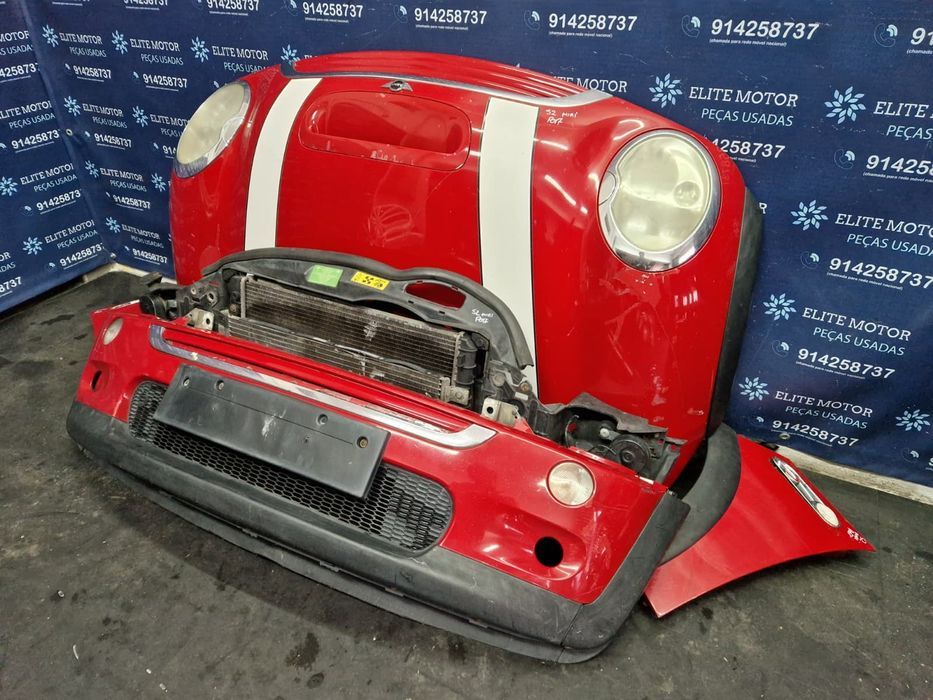 Frente completa usada MINI COOPER S R53 R50 capot parachoques oticas