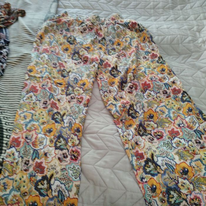 Calças tecido leve L