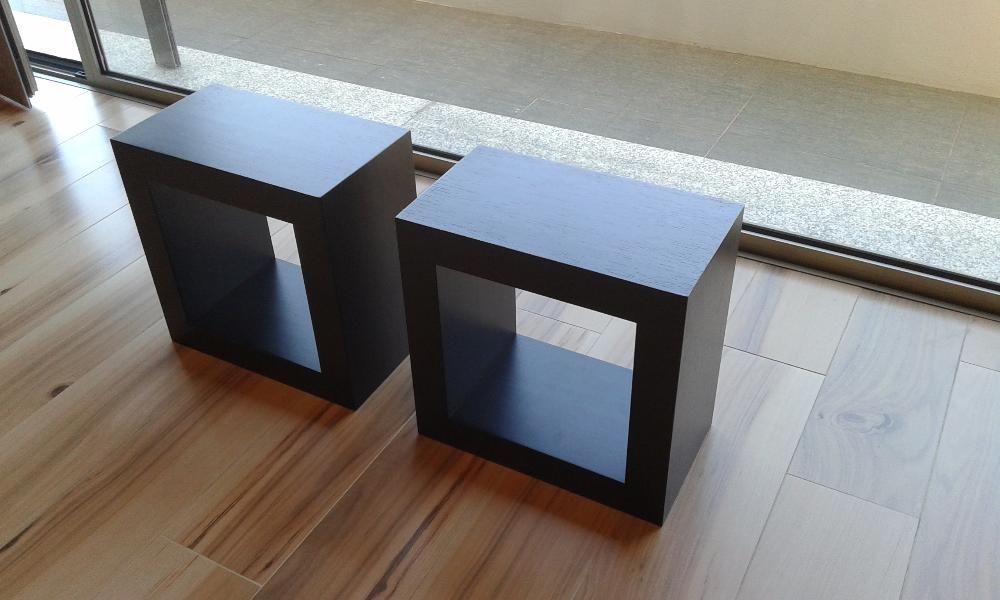 Vendo Estante / Bar + Cubos em Madeira